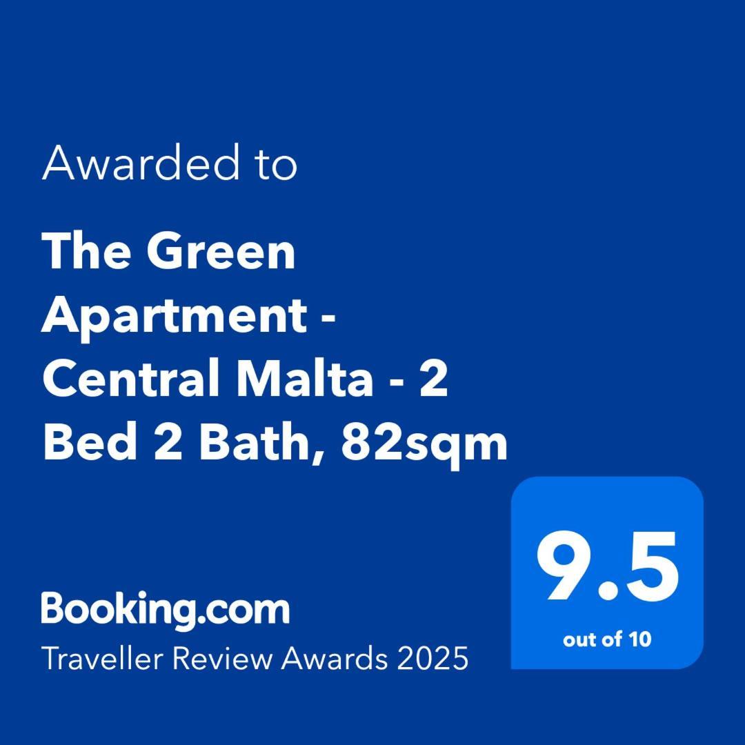 The Green Apartment - Central Malta - 2 Bed 2 Bath, 82Sqm Msida Bagian luar foto